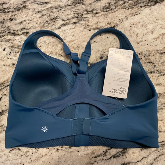 NWT💝Advance Front Zip Bra 34DD Sequoia Blue - Picture 8 of 9